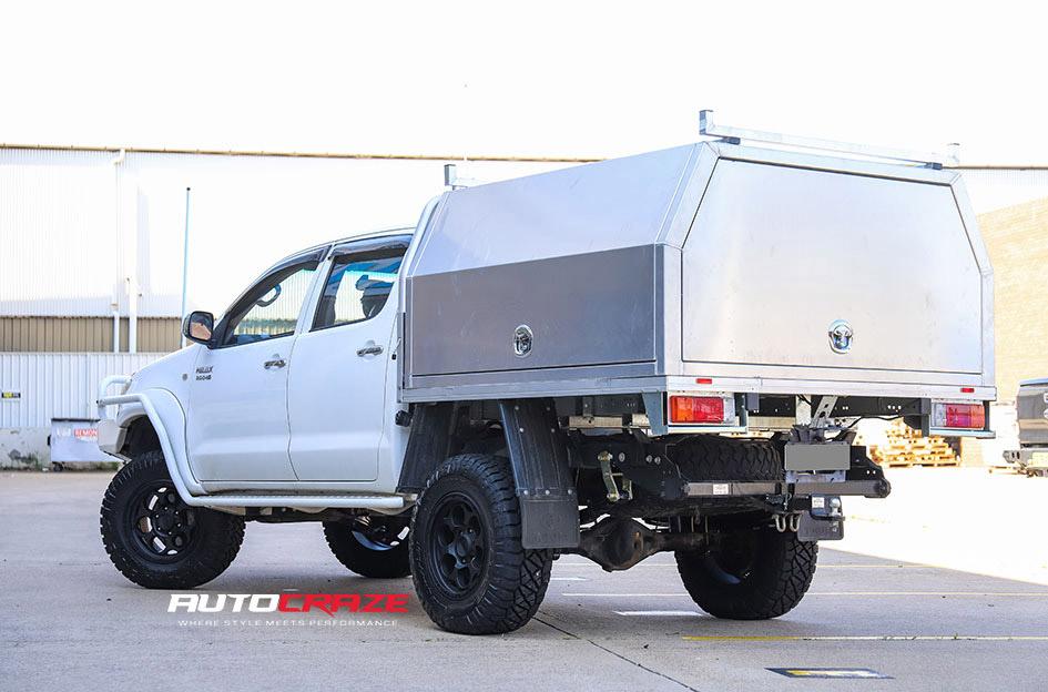 TOYOTA HILUX N70 4WD DIRTY HARRY TEXTURED BLACK